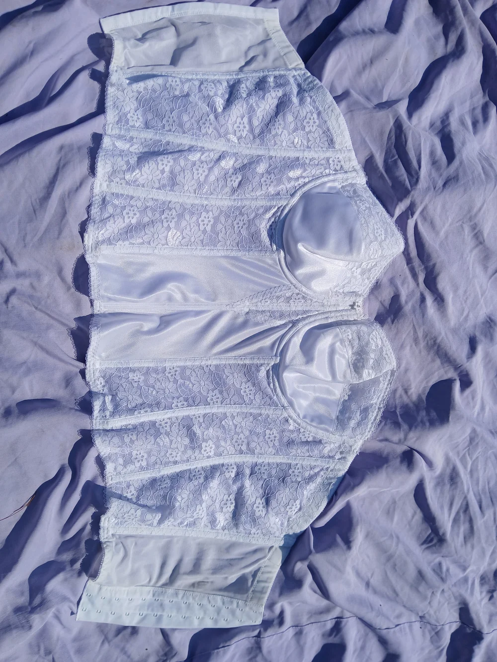Women’s White Lace Bustier Top - Intimates & Sleepwear